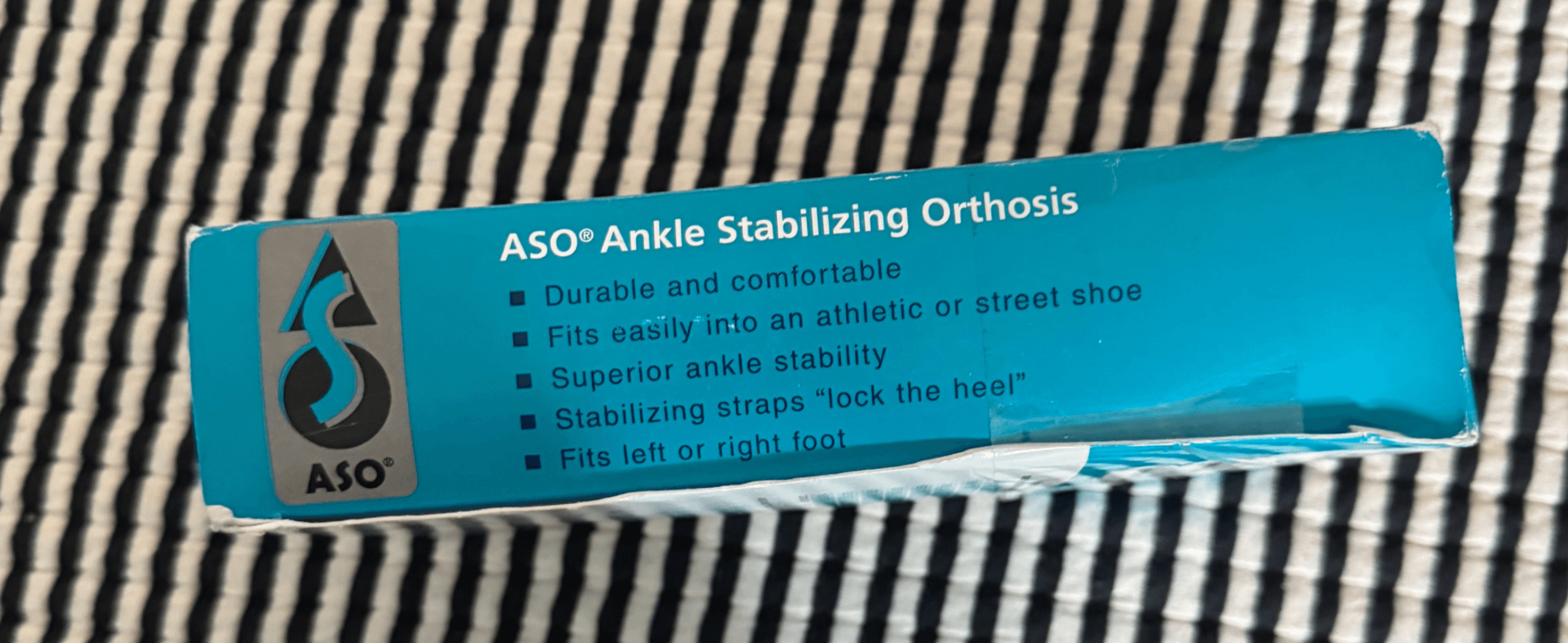 Premium ASO Ankle Stabilizer Brace – Professional Grade Ankle Support - Thumbnail 4
