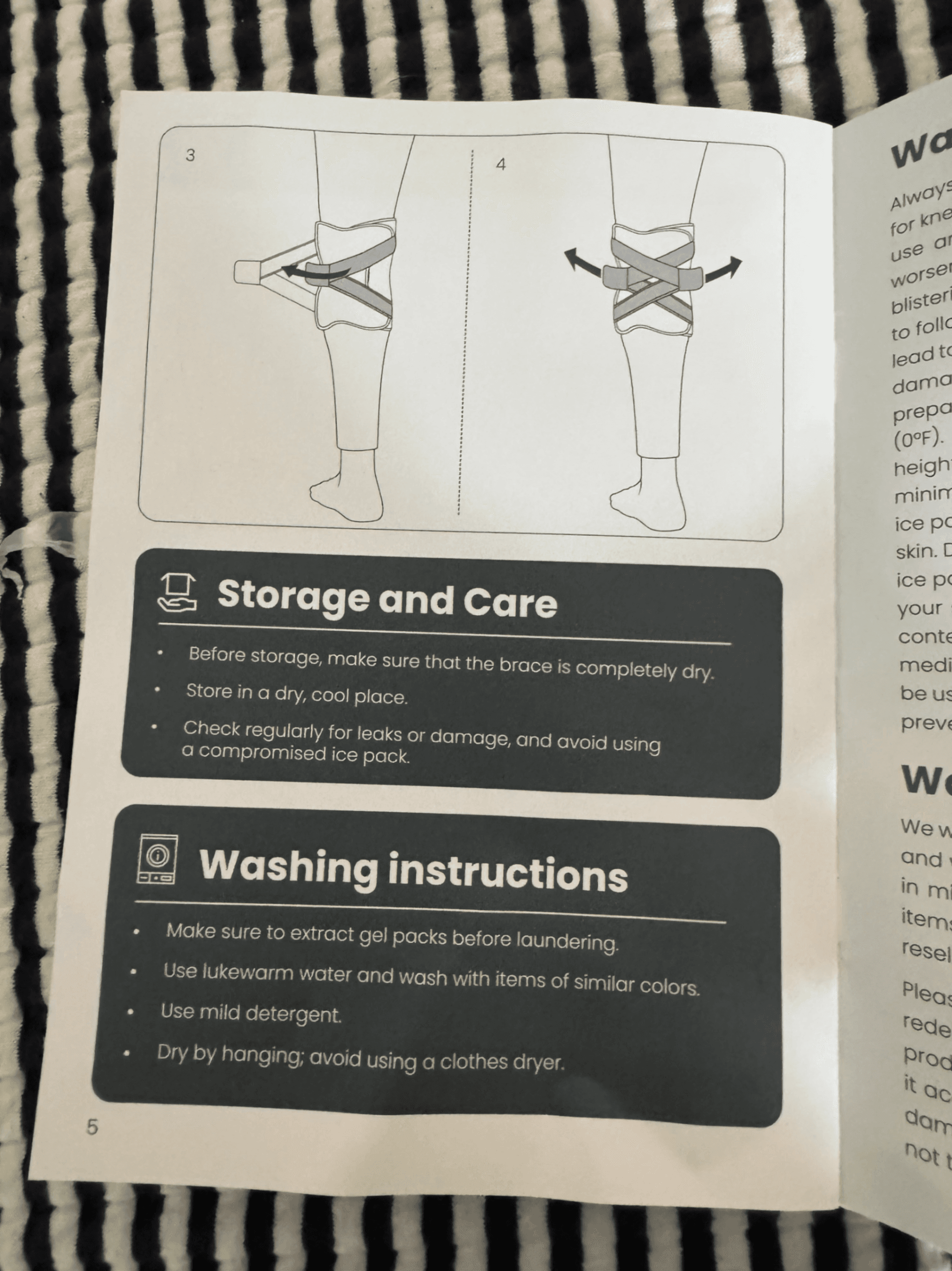 Premium Pelegon Cold Therapy Knee Brace – Professional Ice Pack Wrap for Knee Pain Relief - Thumbnail 10