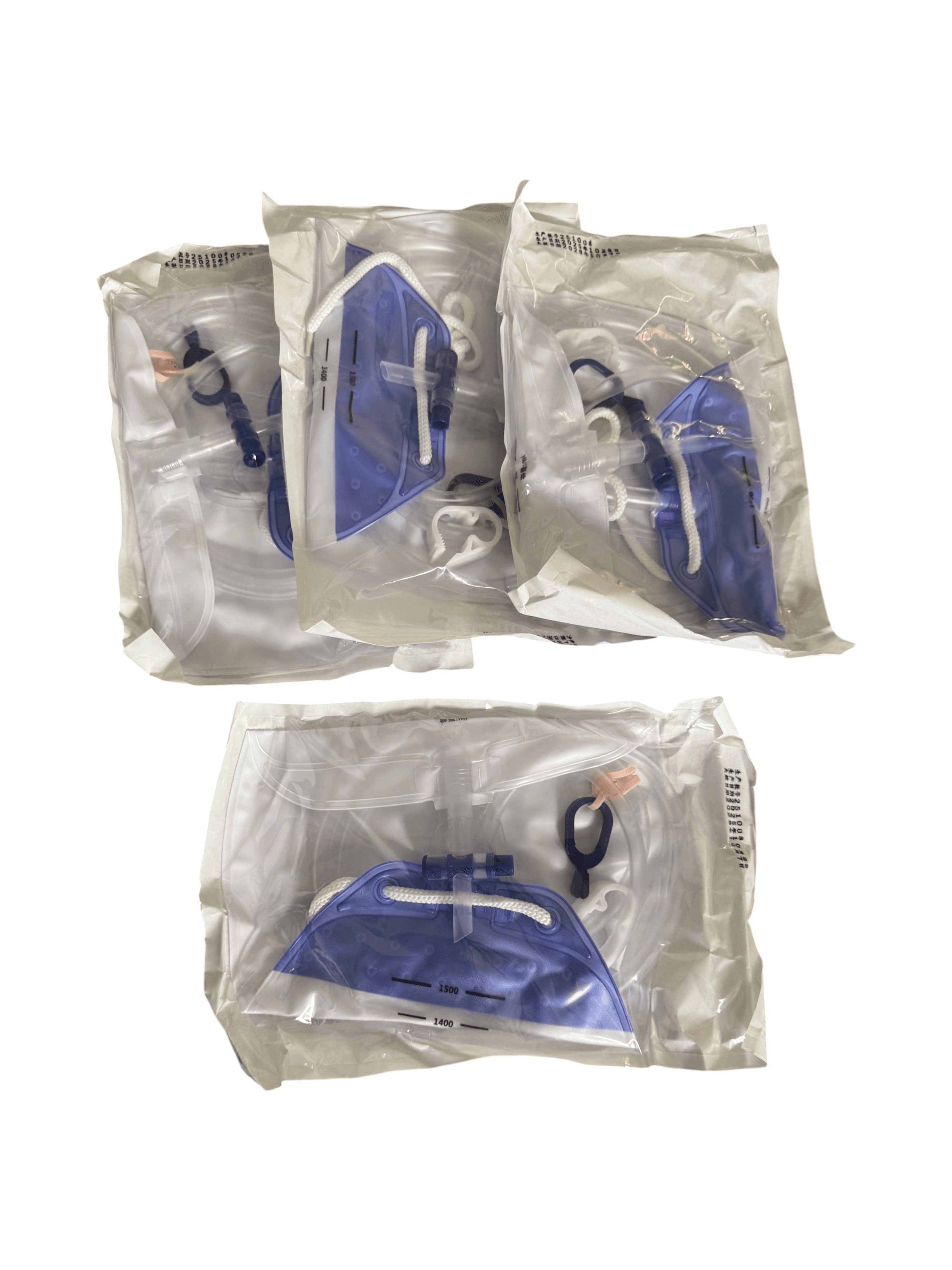 Premium Urine Drainage Bags – Pack of 4 Leg Bags for Catheter Use