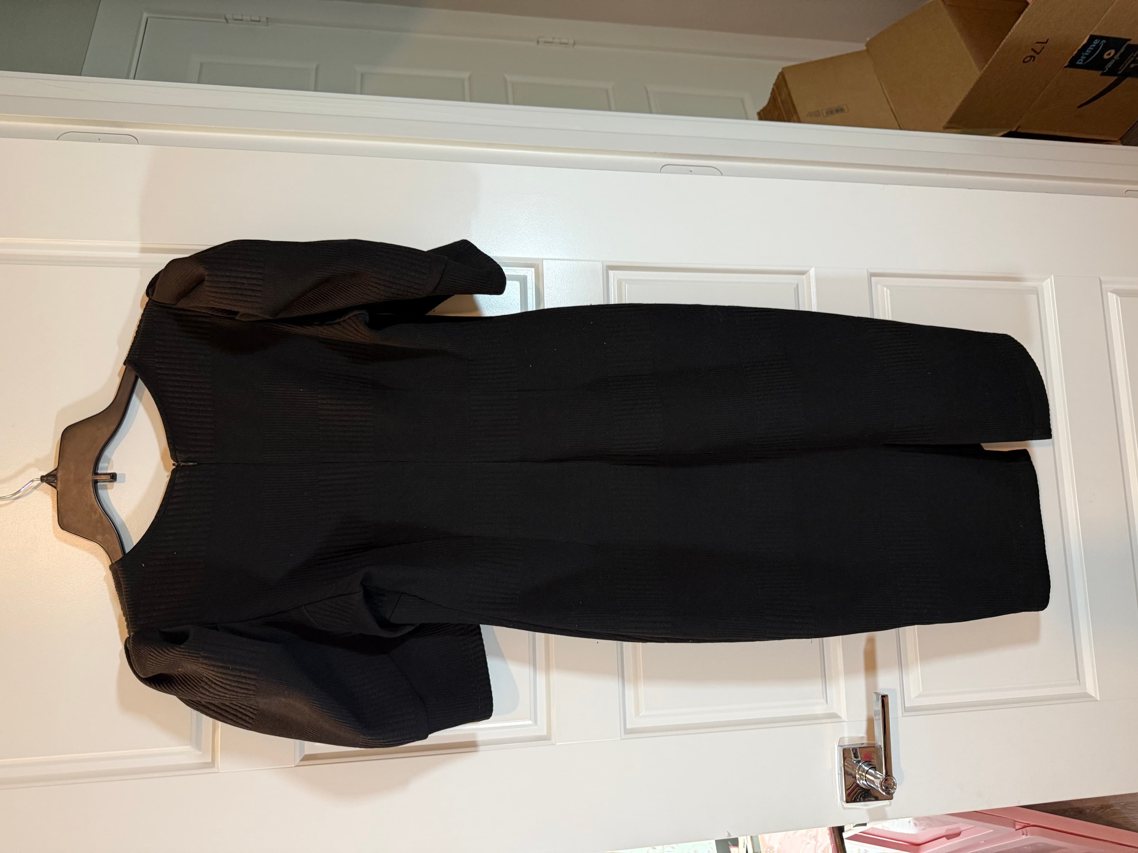 Emma & Michele Black Dress Size 6 - Thumbnail 4