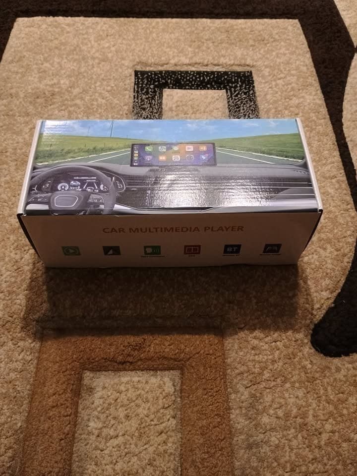 11.26" Wireless CarPlay Android Auto Screen 4K Dash Cam 1080P Backup GPS - Thumbnail 2