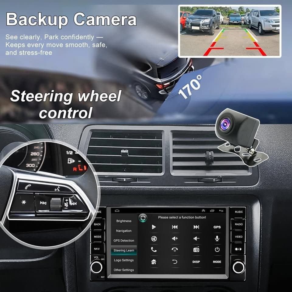 7" Dodge Challenger Avenger Charger Car Stereo CarPlay Android GPS WiFi - Thumbnail 8