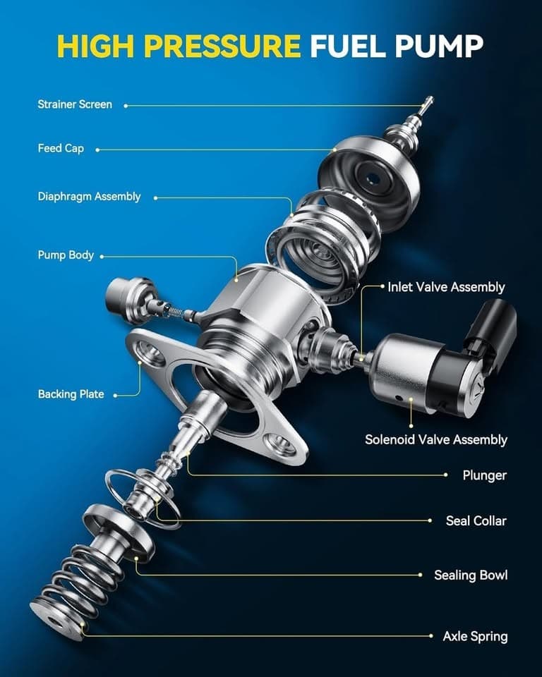 PHILTOP High Pressure Fuel Pump Kia Hyundai 2.0T/2.4L 2014‐2016 HM10020 - Thumbnail 7