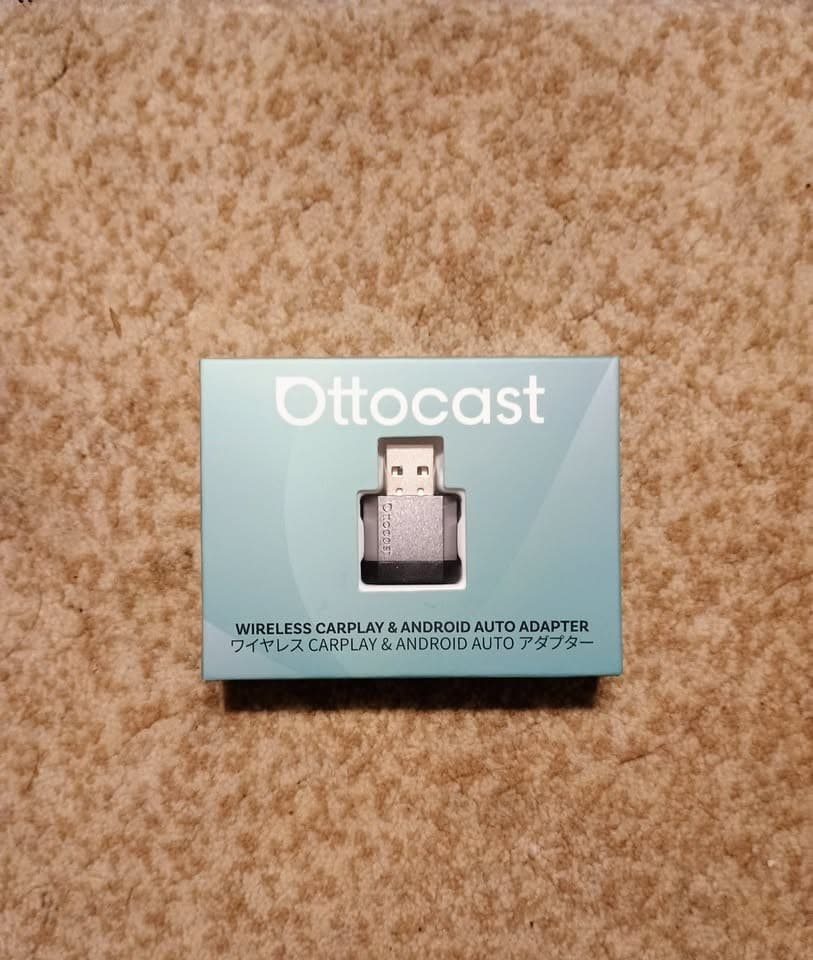 OTTOCAST Mini Nova Wireless CarPlay Android Auto Adapter USB For iOS Android