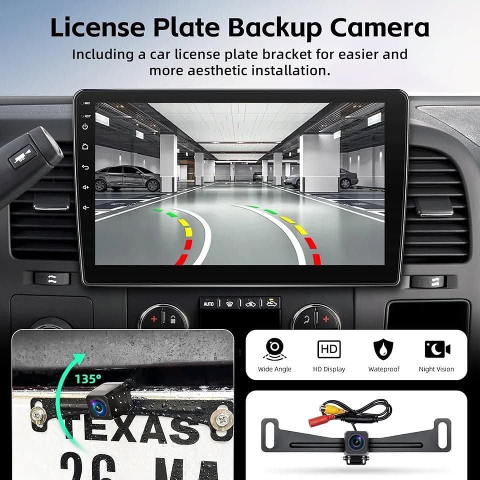 Android 15 10" CarPlay Stereo for 2007-2013 Chevy Silverado Tahoe Sierra - Thumbnail 8