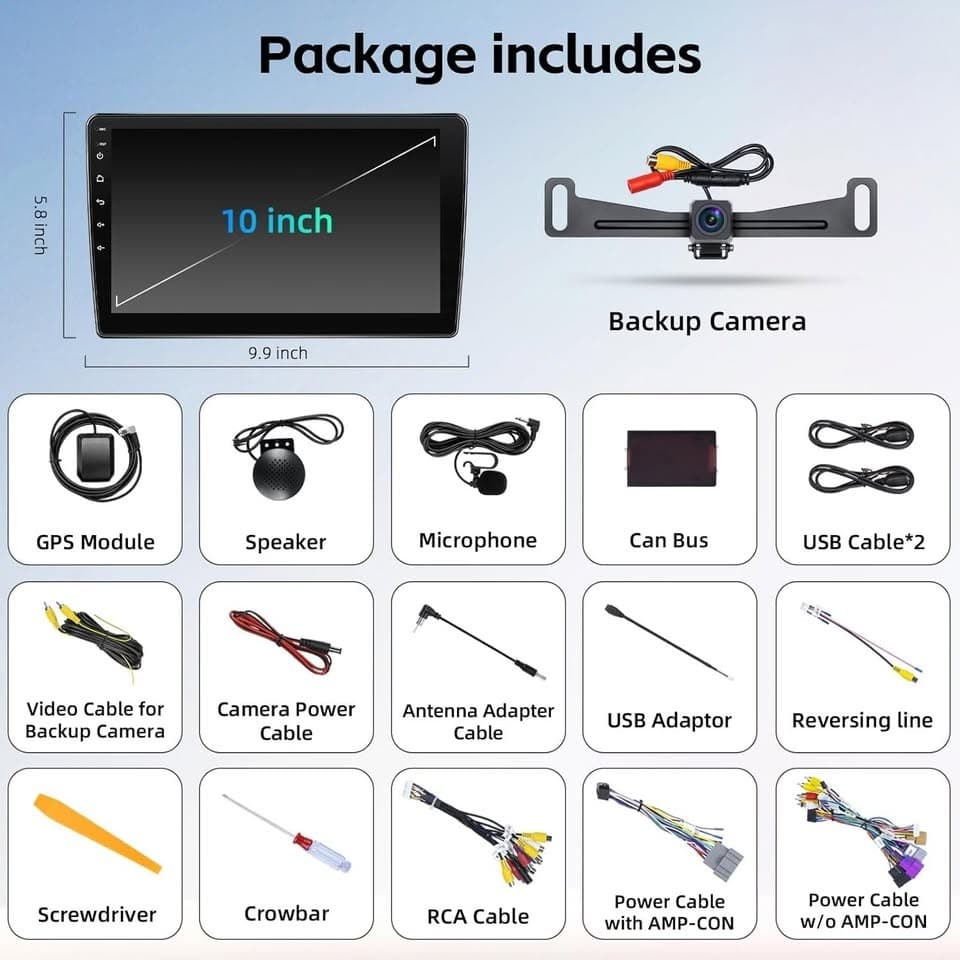 Android 15 10" CarPlay Stereo for 2007-2013 Chevy Silverado Tahoe Sierra - Thumbnail 9