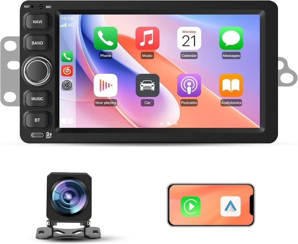 Junsun Android 15 Car Stereo 7" 4+64GB CarPlay for GM Trucks 2003-2006 - Thumbnail 8