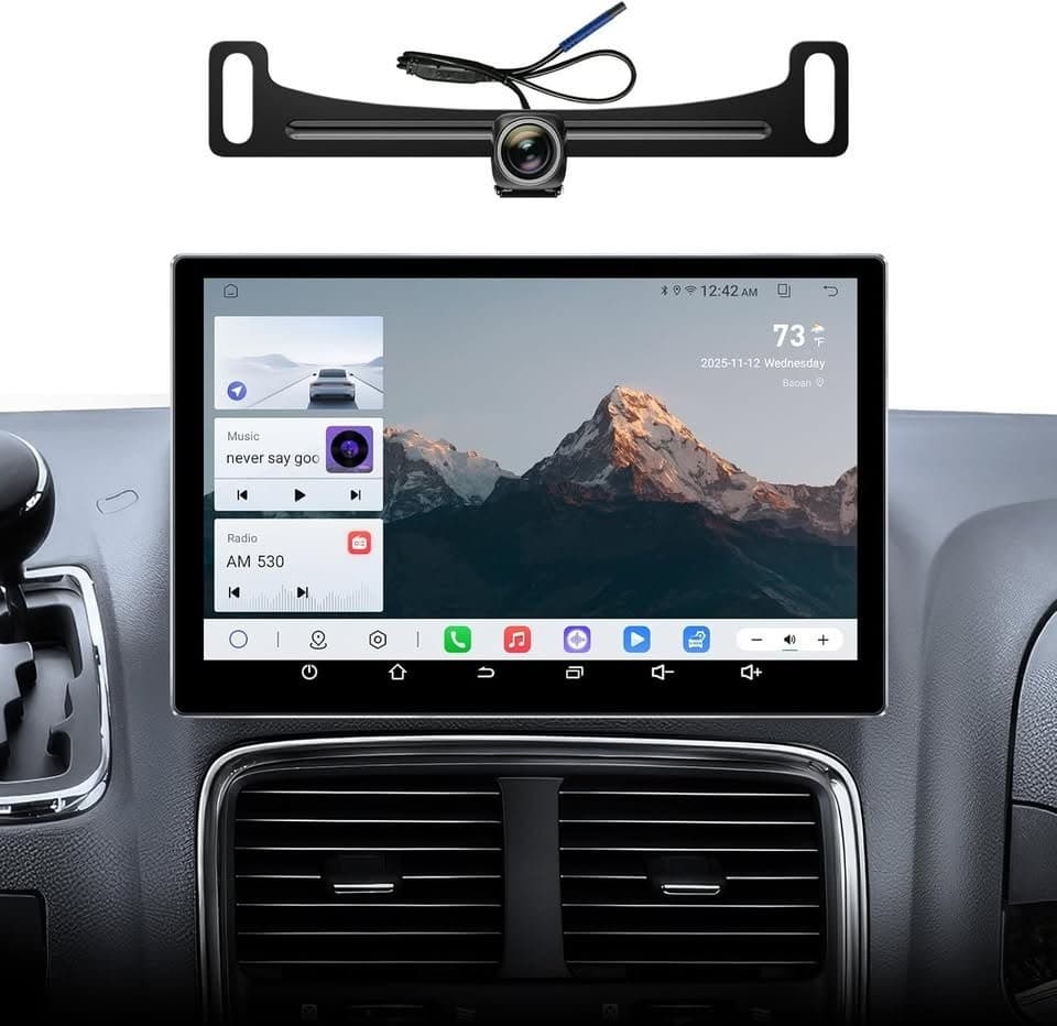 11.5" Car Radio Dodge Grand Caravan 2011-20 Chrysler T&C CarPlay Android 13 - Thumbnail 6