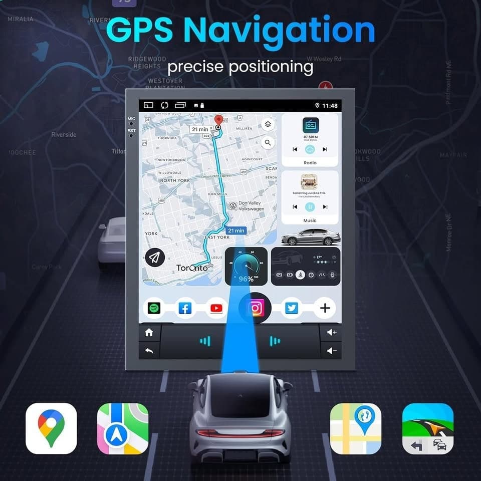 Buick Lacrosse 2010-2013 Android 13 9.7" CarPlay Radio 4G+64G GPS - Thumbnail 10