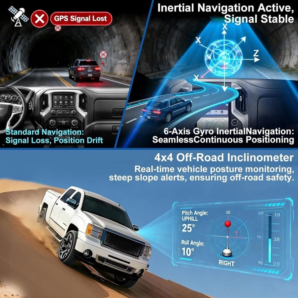 Votheon 12.1" Android Car Radio for 2019-23 Sierra Silverado CarPlay BT GPS - Thumbnail 8
