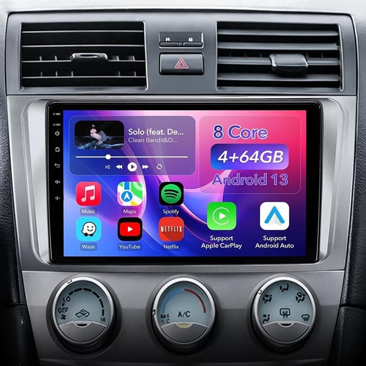 Android 13 4+64GB Car Radio for 2006‐2011 Toyota Camry CarPlay/Android - Thumbnail 4