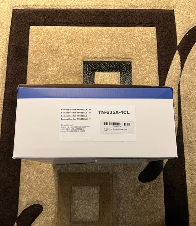 Brother TN635XL Toner 4PK Compatible HL-L8430CDW MFC-L8930CDW High Yield - Thumbnail 3