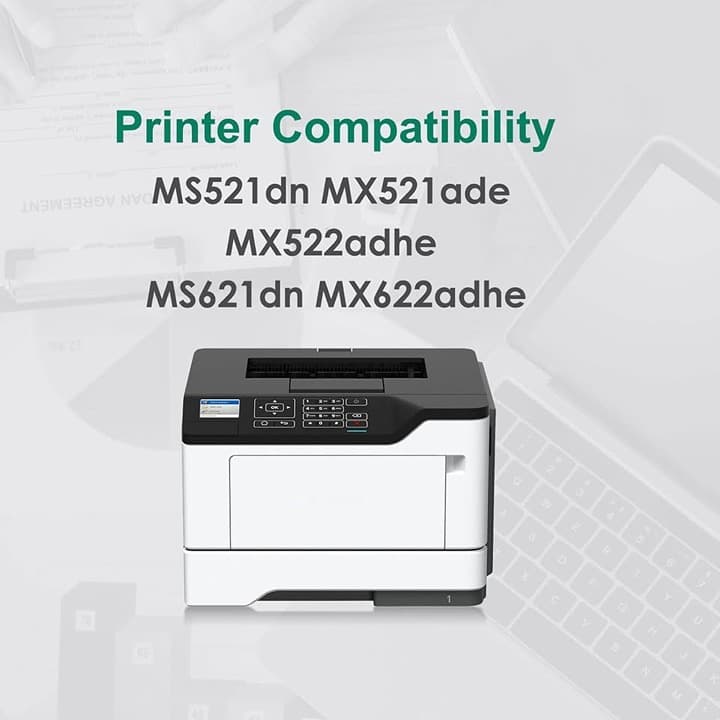 Remanufactured 56F1U00 Ultra High Yield Black Toner for Lexmark MS/MX 52X 62X (2 - Thumbnail 5