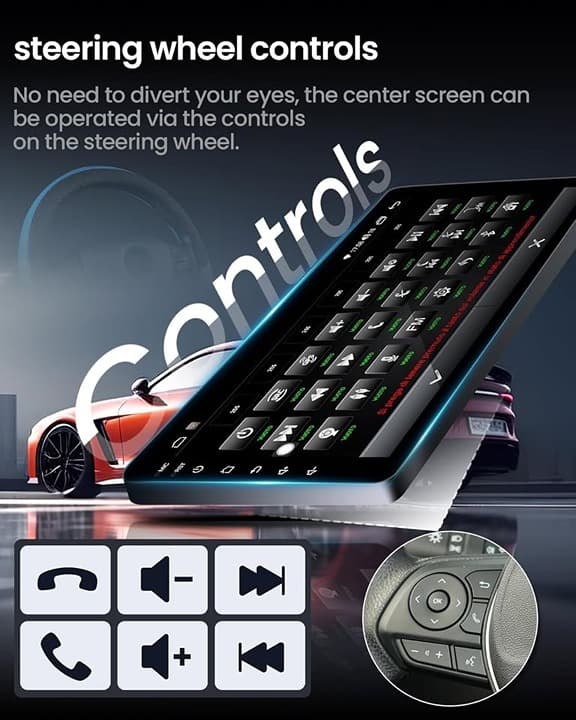 Toyota 4Runner 2010-2019 Car Radio HD Touchscreen Wireless CarPlay Android Auto - Thumbnail 9