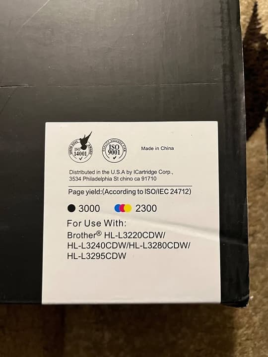 MYTONER TN229XL 5PK Toner for Brother MFC-L3780CDW L3720CDW HL-L3280CDW High Yie - Thumbnail 3