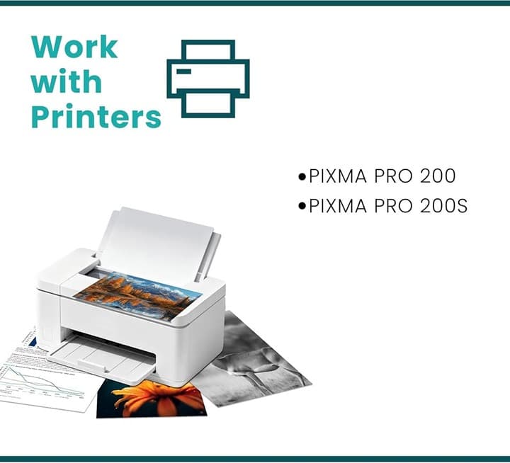 Eficazink CLI-65 Ink Cartridge Set for Canon PIXMA PRO-200, 8-Color Pack - Thumbnail 6