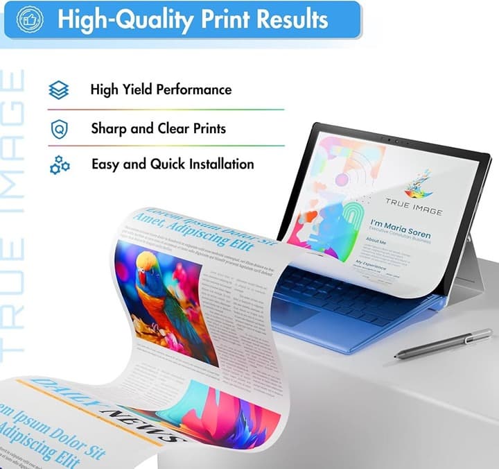 TN920XL TN920 Toner for Brother HL-L6210DW HL-L5210DW High Yield Black 4 Pack - Thumbnail 7