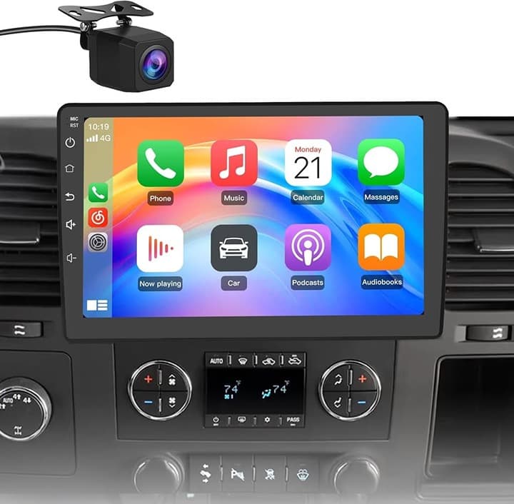 Chevy Silverado Tahoe GMC Yukon Sierra 10.1" Car Radio 2+32G CarPlay GPS BT WiFi - Thumbnail 4