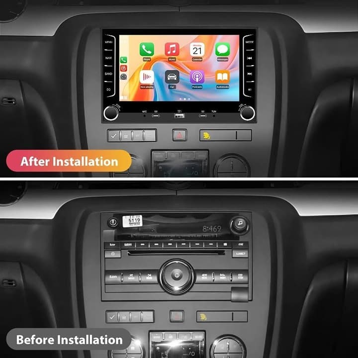 Android 13 Car Radio 2GB+64GB for Chevy Silverado GMC Sierra Yukon 2007–2013 BT - Thumbnail 4