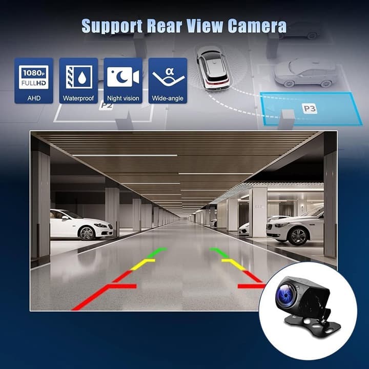 TukboTech Android 13 7" Car Stereo GMC Chevy 2003–2006 CarPlay Android Auto Cam - Thumbnail 7