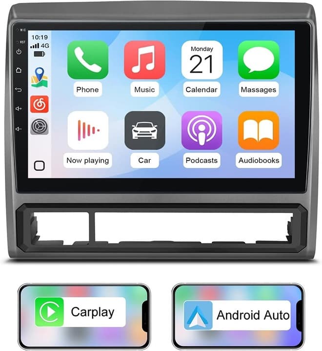 AWESAFE 9" 5G WiFi Car Radio for Toyota Tacoma 2005-2015 CarPlay Android Auto GP - Thumbnail 3