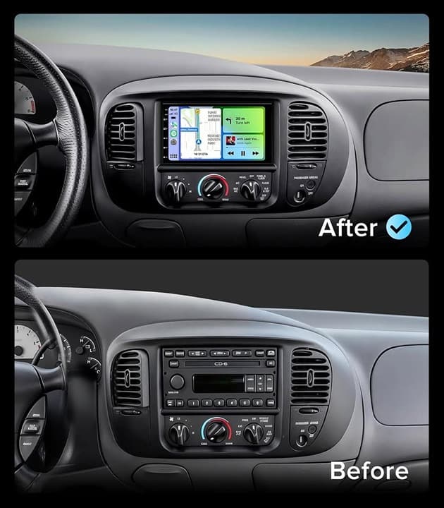 7" Double Din Car Stereo Wireless CarPlay Android Auto AHD Camera FM/AM GPS BT - Thumbnail 9