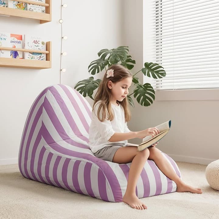 COMAX Kids Bean Bag Chair With Filler - Thumbnail 5