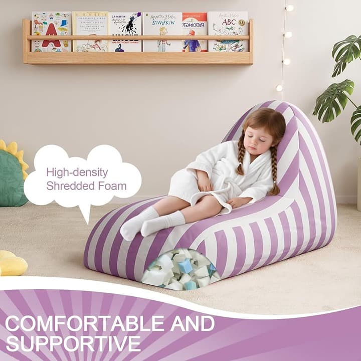 COMAX Kids Bean Bag Chair With Filler - Thumbnail 7