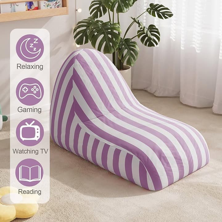COMAX Kids Bean Bag Chair With Filler - Thumbnail 4