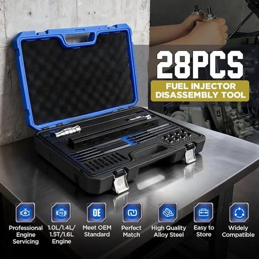 Fuel Injector Removal Tool/Rail Assembly Replacer (28PCS) - Thumbnail 5