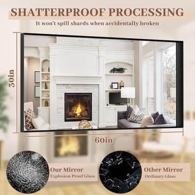 Bimno Wall-Mounted Bathroom Mirror - Thumbnail 6