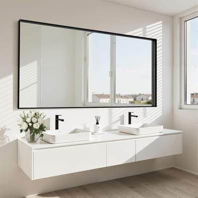 Bimno Wall-Mounted Bathroom Mirror - Thumbnail 2
