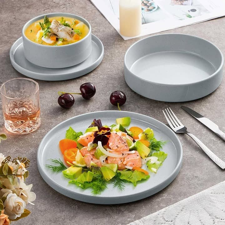 Herogo Stoneware Dinnerware Set - Thumbnail 4