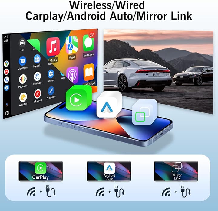 Android 13 8-Core 8" Car Stereo for Chevy Silverado/GMC Sierra/Buick Enclave - Thumbnail 7