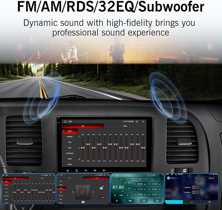 Android 13 8-Core 8" Car Stereo for Chevy Silverado/GMC Sierra/Buick Enclave - Thumbnail 4
