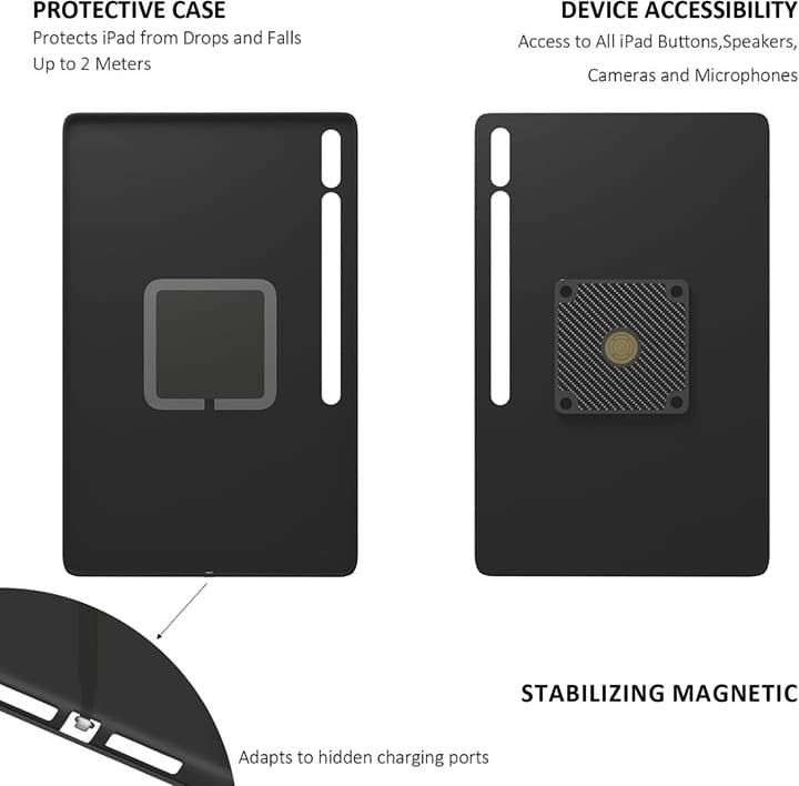 Wall Mount Charging Kit for Galaxy Tab S9/S9 FE/S10 FE (10.9") - Thumbnail 6