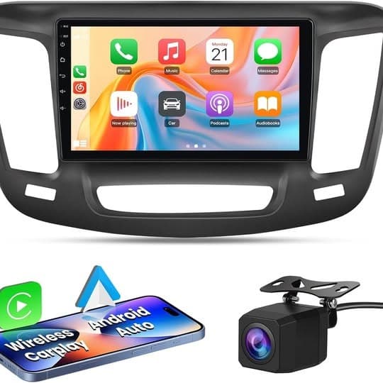 AWESAFE 9" Android 13 Touch Car Stereo for Chrysler 200/200C 2015–2017 with CarP - Thumbnail 2