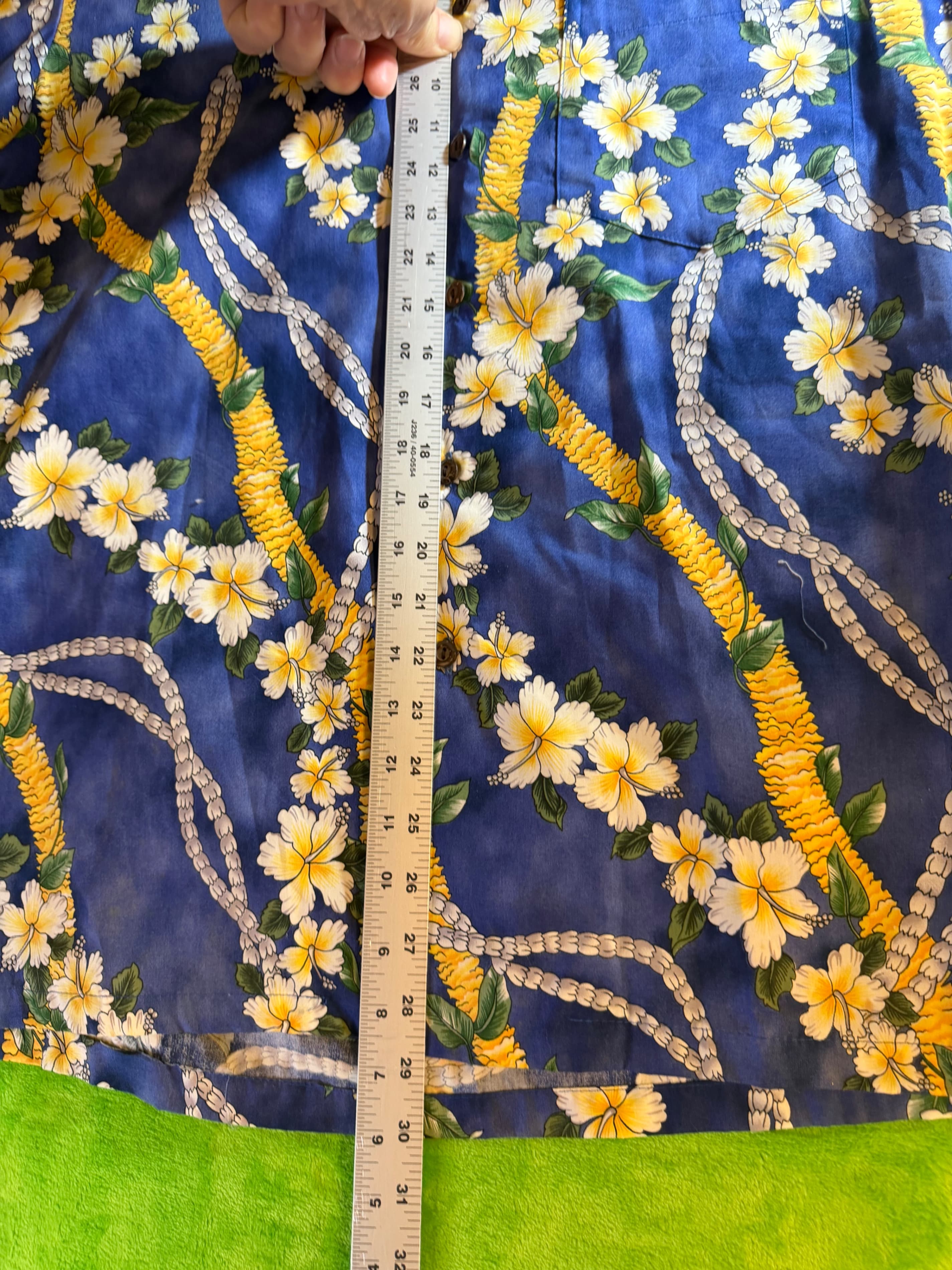 Pacific Legend Hawaiian Shirt M Floral Plumeria Hibiscus Made in Hawaii Tropical - Thumbnail 6
