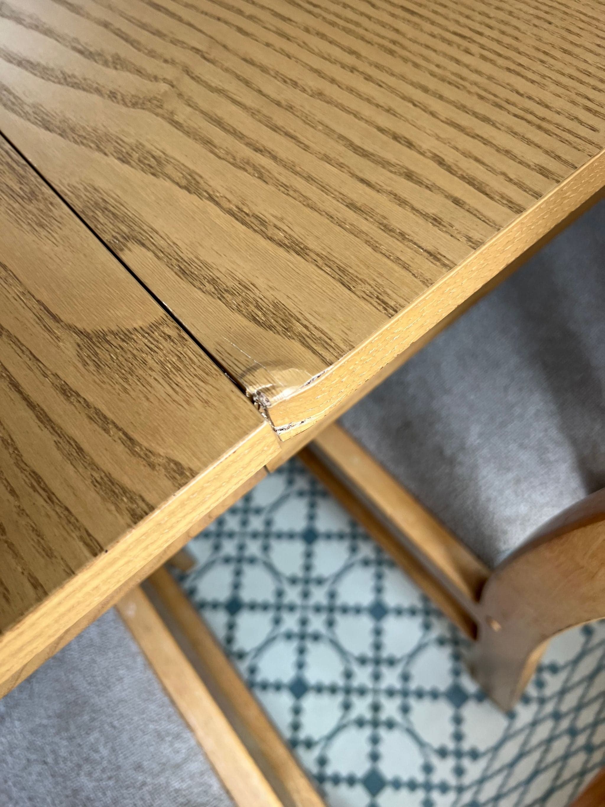 Burrow Furniture Harvest Extendable Dining Table - Thumbnail 6