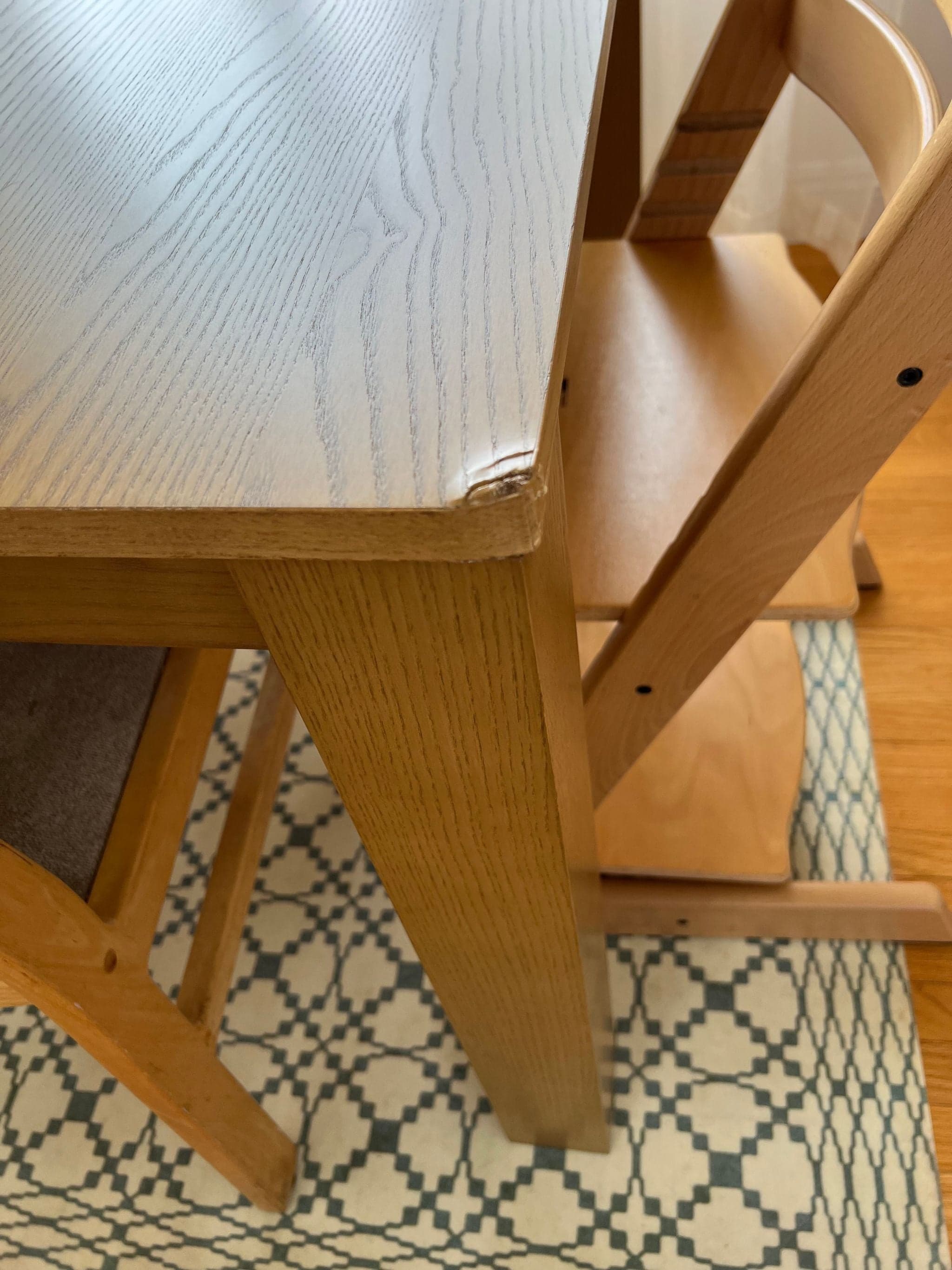 Burrow Furniture Harvest Extendable Dining Table - Thumbnail 7