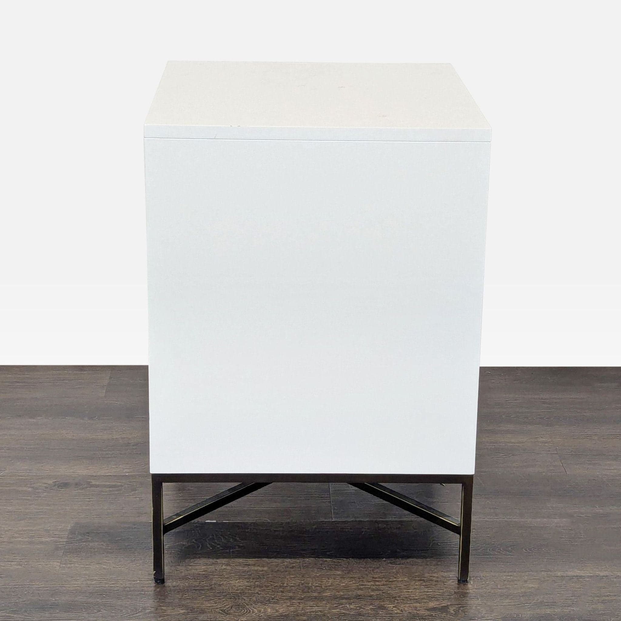 West Elm Wood Tiled Nightstand - Thumbnail 9