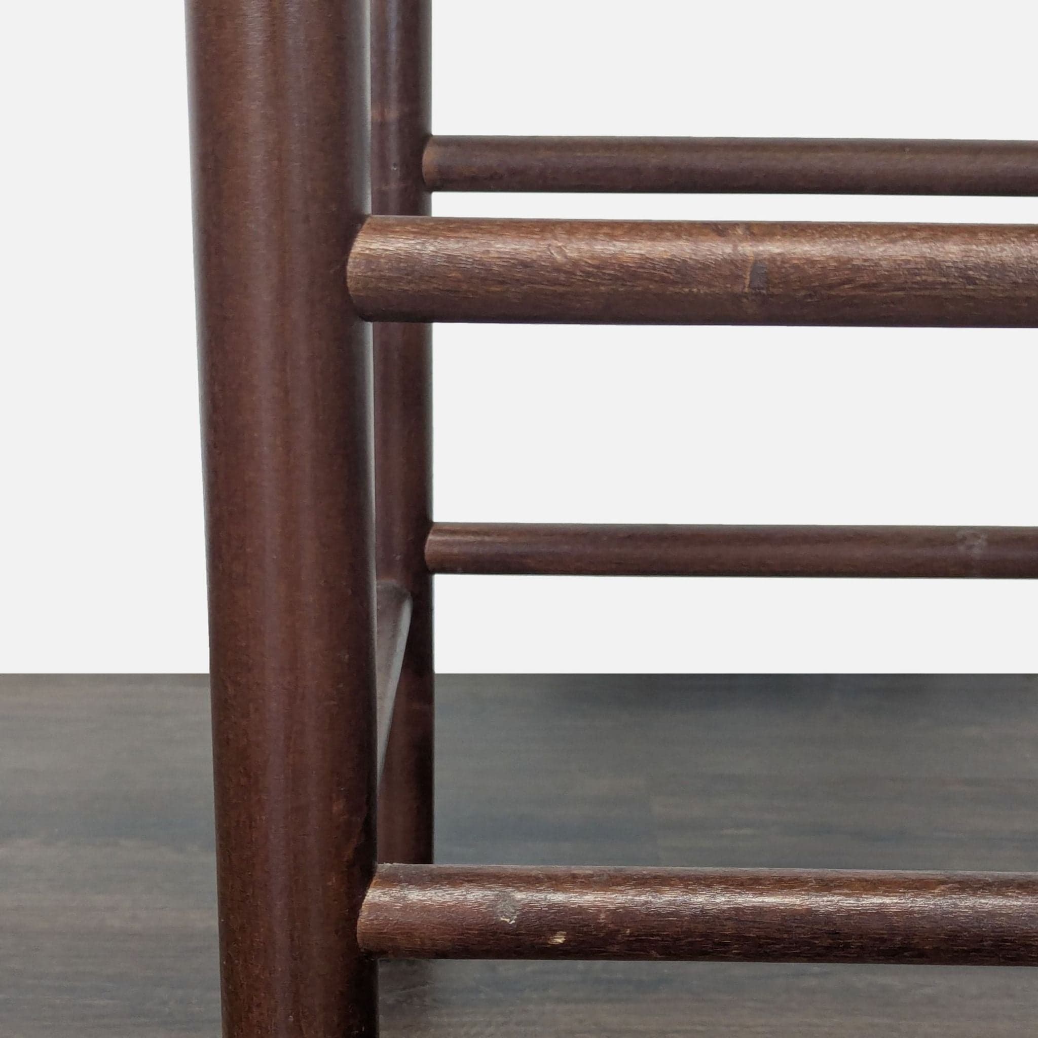 Wood Bench with Webbing Top - Thumbnail 4