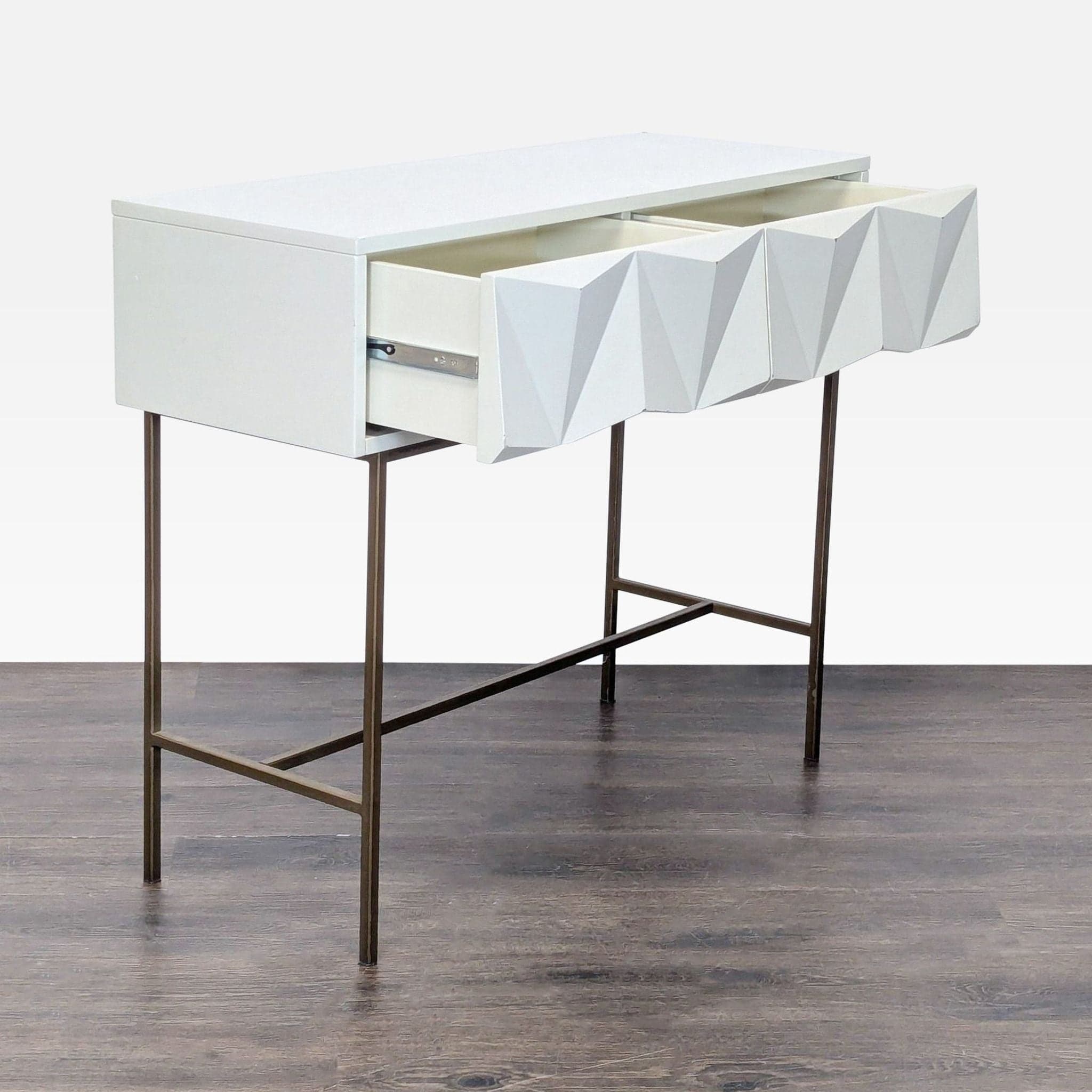 West Elm Sculpted Geo Console - Thumbnail 5