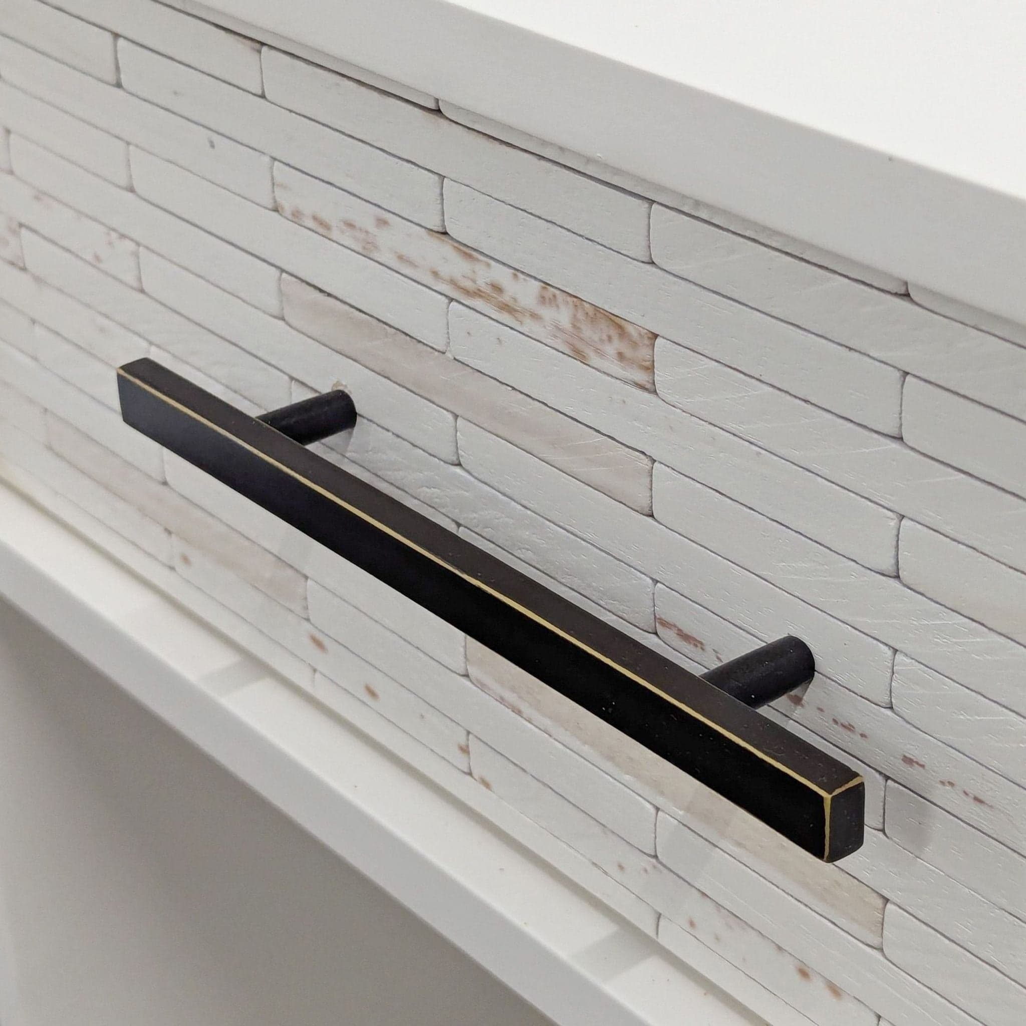 West Elm Wood Tiled Nightstand - Thumbnail 5
