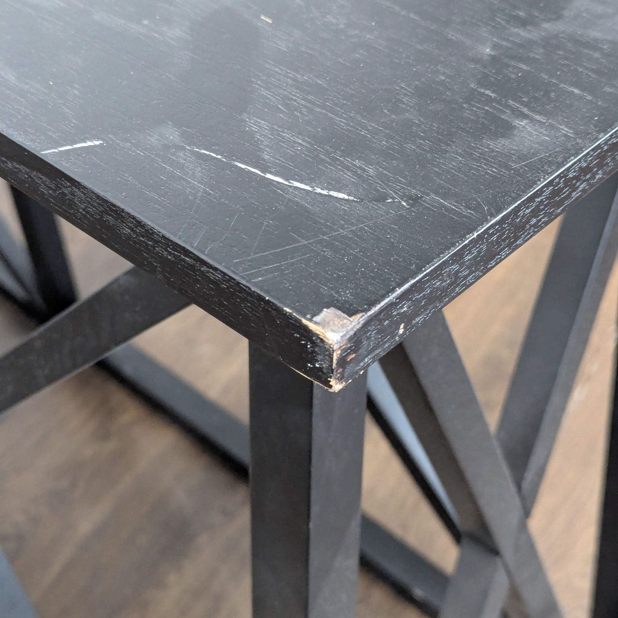 Target Wood Geometric Frame Console Table - Thumbnail 8