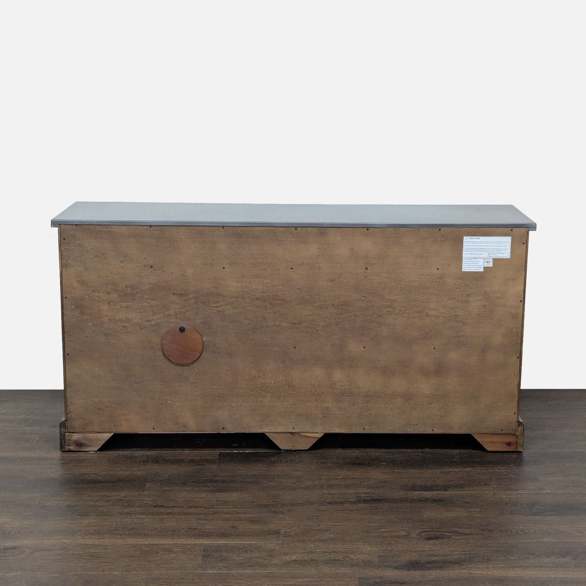 World Market Wood and Metal Media Console - Thumbnail 11