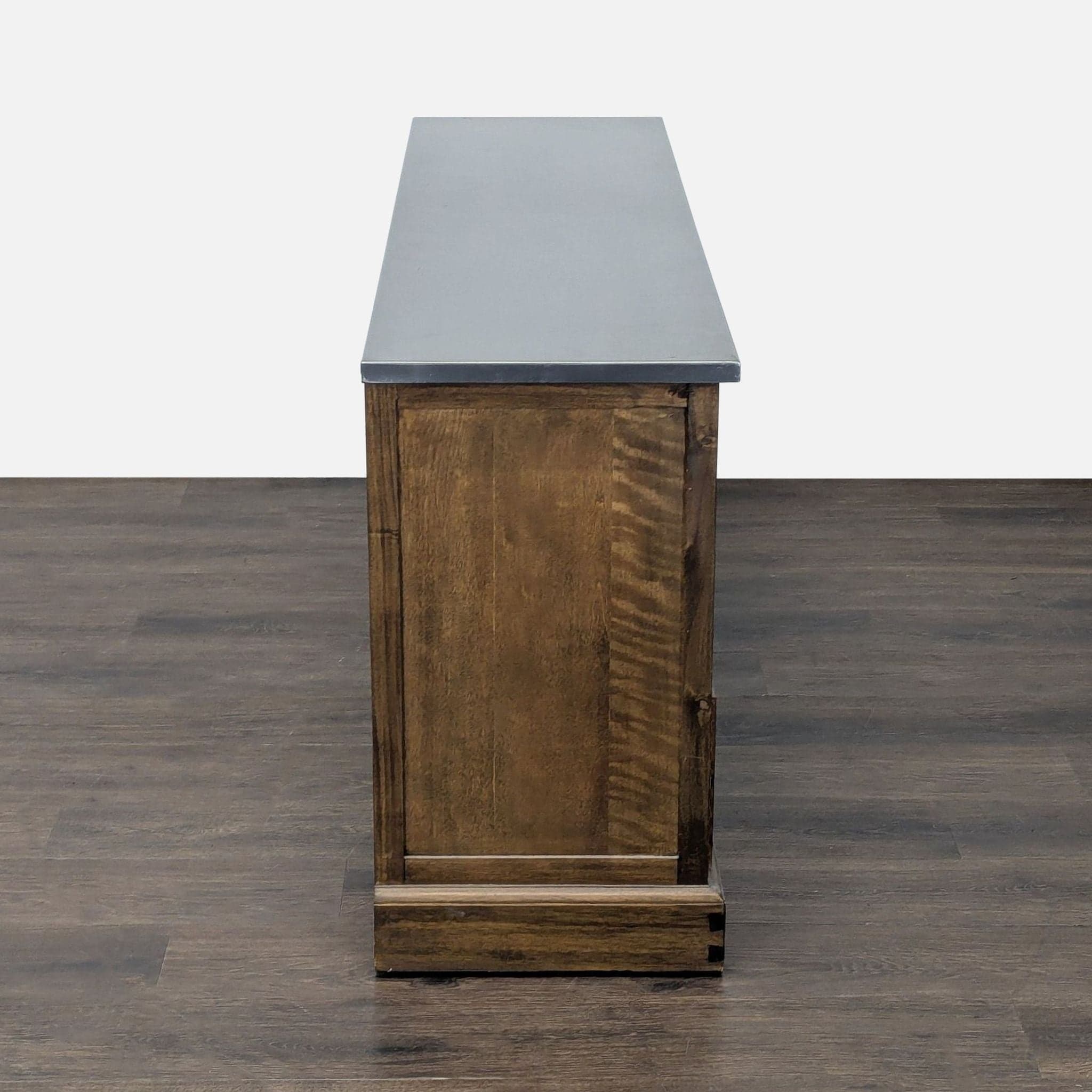 World Market Wood and Metal Media Console - Thumbnail 10