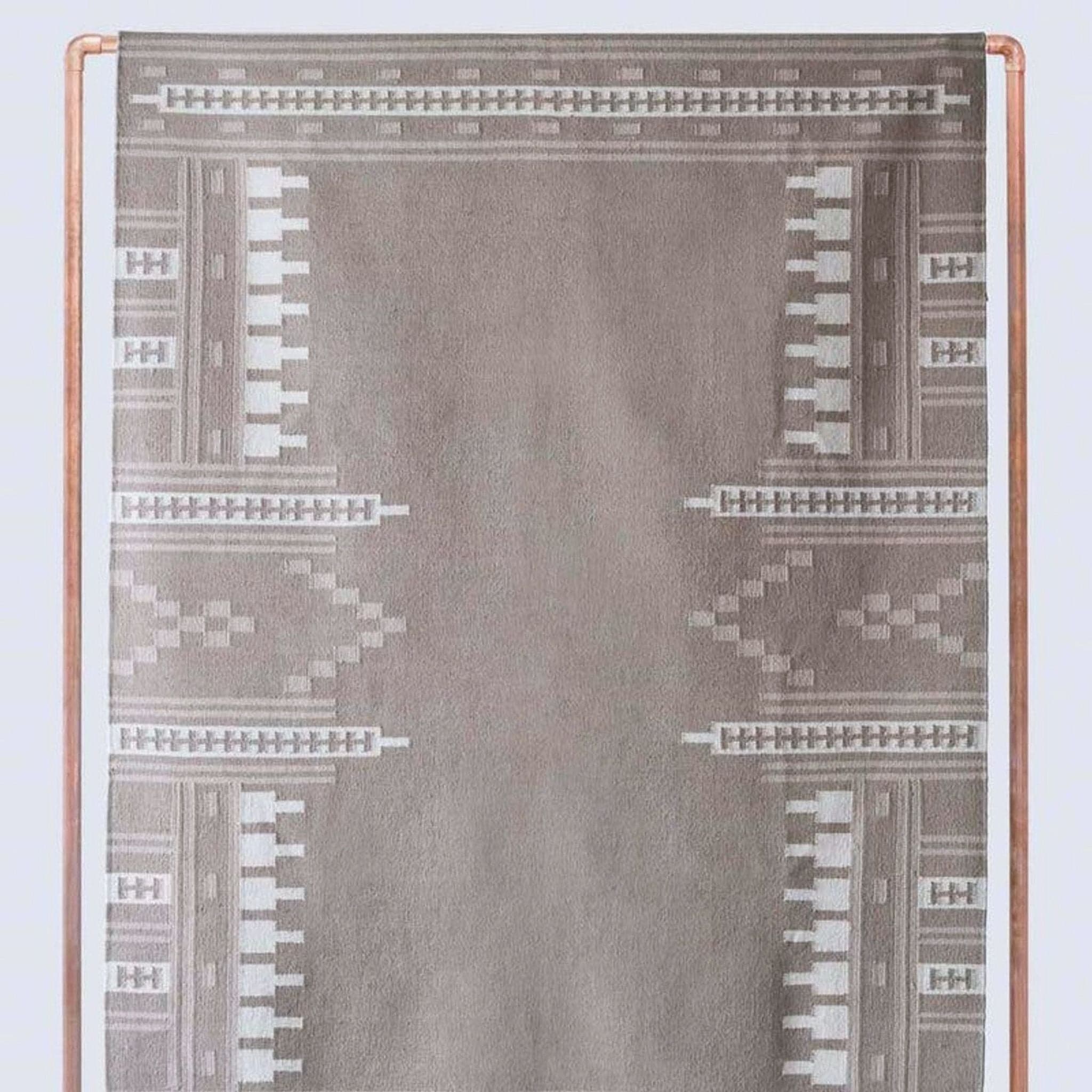 The Citizenry Modern Geometric Flatweave 9’x12’ Area Rug - Thumbnail 4