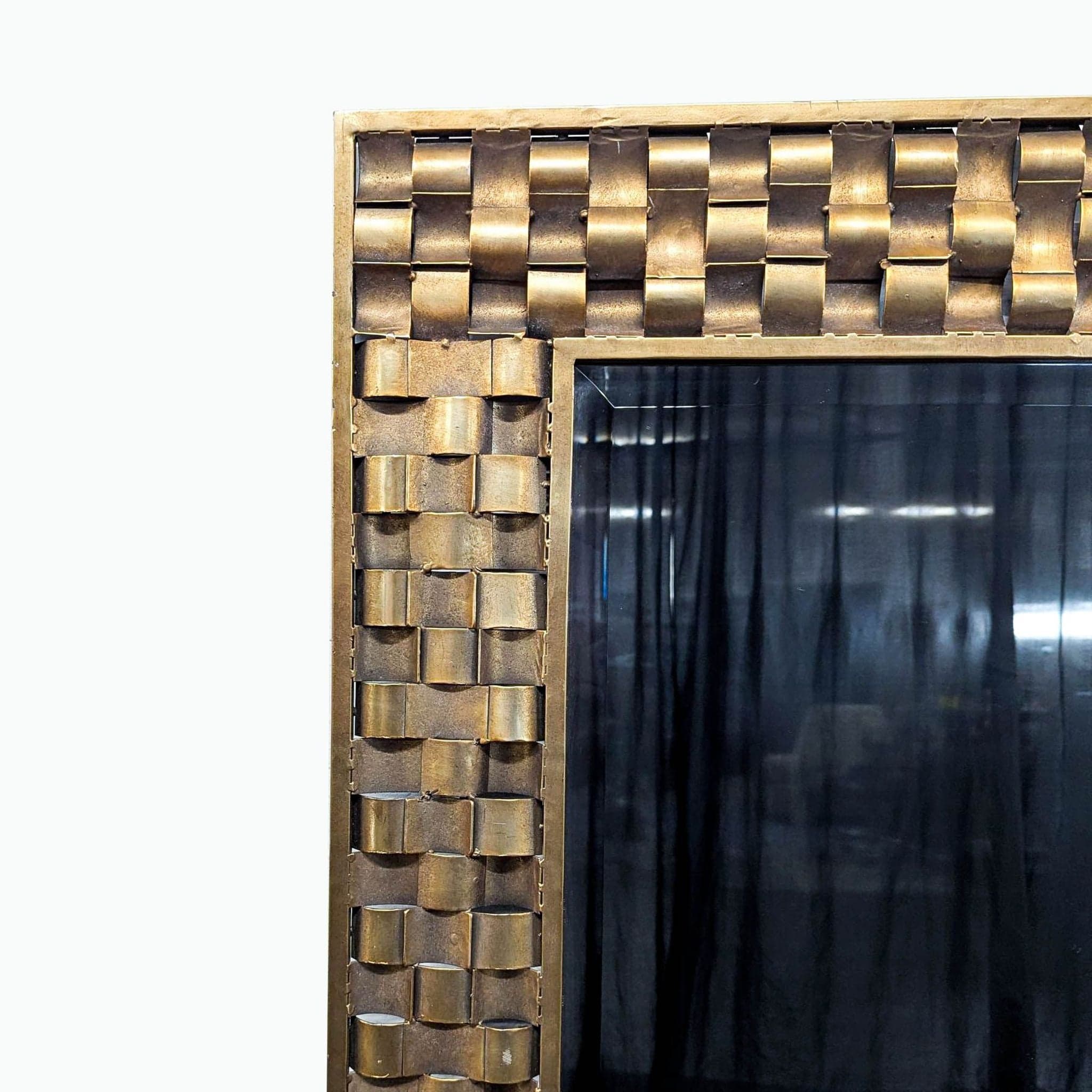 Wisteria Metal Ripple Mirror - Thumbnail 3