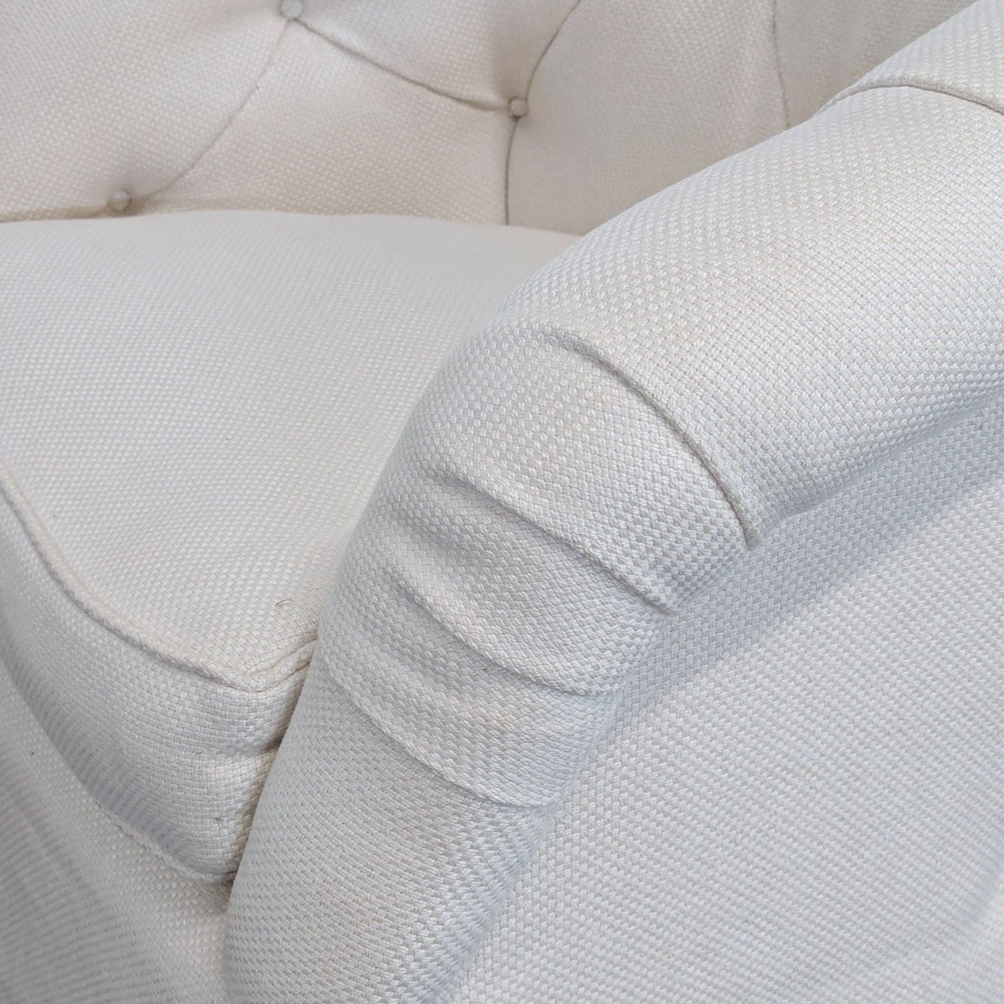 Marco San Francisco Swivel Lounge Chair with Tufted Back and Skirted Base - Thumbnail 3
